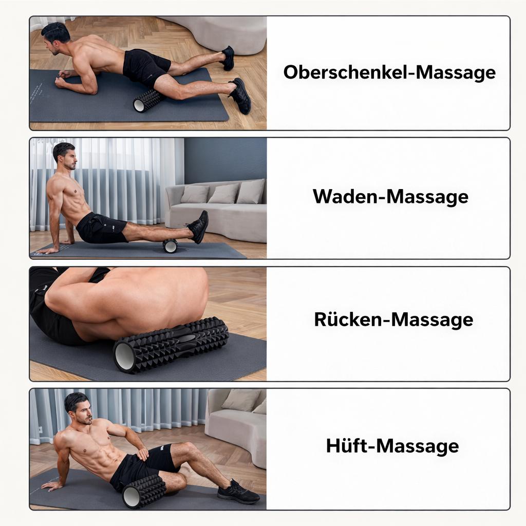 BodyEase™ Foam Roller – Tiefenentspannung für Muskeln & Faszien