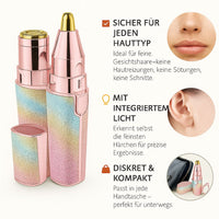GlowTrim™ – 2 in 1 Präzisionstrimmer für Gesicht & Augenbrauen