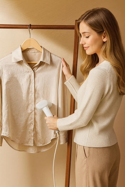 SmoothPress Pro™ – Faltenfrei in Sekunden