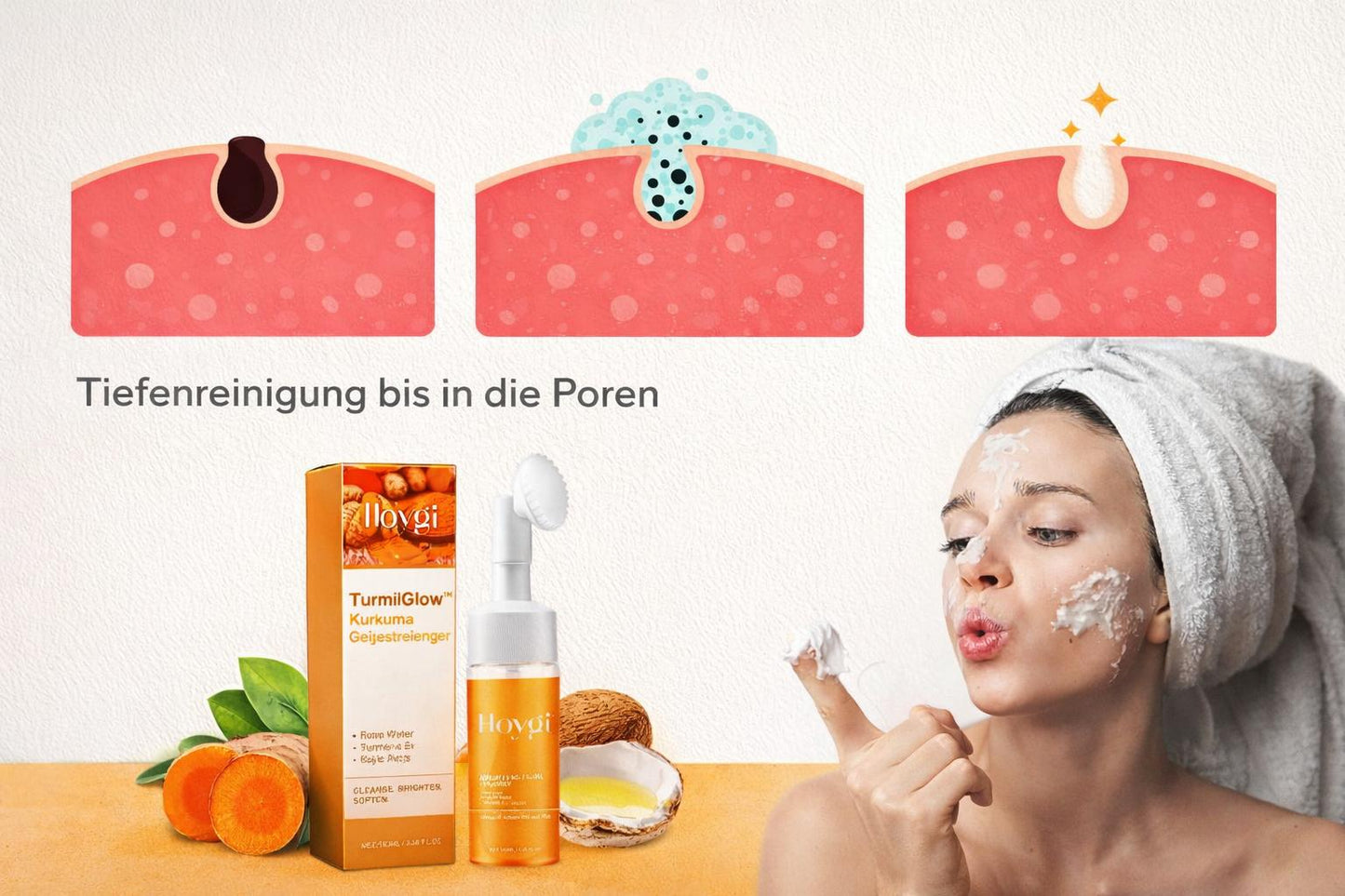 TurmiGlow™ – Sanfte Reinigung. Sichtbarer Glow.